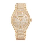 Fake Diamond Watch Replica Patek Philippe Twenty~4 Automatic Haute Joaillerie Rose Gold Diamond Paved Dial & Bracelet 7300/1450R-001(1:1 replica)