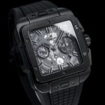 Hublot Big Bang, Square Bang Unico 42mm Textured Rubber Strap(1:1 replica) - Image 4