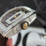 Richard Mille RM07-01 Best Replica Watches Diamonds Black Rubber Strap ZF Factory 36mm - Image 6