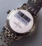 Replica Omega MKF De Ville 33mm Diamonds Markers Blue Dial SS Bracelet A2824 - Image 6