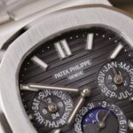 Patek Philippe Men Replica Watch Nautilus 5740 Gray Dial Metal Wire 40mm - Image 4