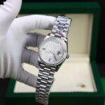 Rolex Day-Date Best Copies Watch Diamonds Moissanite Custom GM Factory 40mm - Image 2