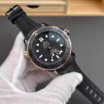 Omega Seamaster Chronometer Black Ceramic Imitation Luxury Watches Best Quality VS Factory 42mm