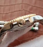 Replica Rolex Submariner 116613 LN Noob Black Dial Diamonds Markers SS/YG Bracelet A3135 - Image 4