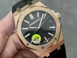 Audemars Piguet Replica AP Watch Royal Oak 41mm Rose Gold Black Dial 15510OR.OO.D002CR.02-APS(1:1 replica) - Image 7