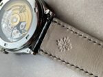 Replica PATEK PHILIPPE Calatrava ZF 5298p Date Sweep Seconds in Diamond Bezel Black Dial ZF factory - Image 12