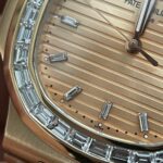 Patek Philippe Nautilus 5723 Replica Watches Custom Solid Rose Gold 18K And Diamonds Natural 40mm - Image 7