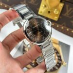 Cartier Ballon Bleu Best Copies Watch Brown Dial Metal Wire AF Factory 40mm - Image 3