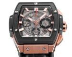 Hublot SPIRIT OF BIG BANG Chronograph, 45 mm Textured rubber strap(1:1 replica) - Image 3
