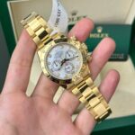 Rolex Daytona 116508 Gold Wrapped Replica 11 Watch Dial Mother Of Pearl 40mm - Image 3