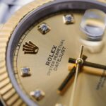 Rolex DateJust Copies Watches Yellow Champagne Dial Moissanite Diamonds Clean Factory 41mm - Image 6