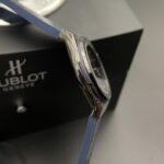 Hublot Replica 1:1 Watch Classic Fusion Blue Dial Black Case HB Factory 42mm - Image 5