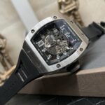 Swiss Richard Mille RM 010 Replica ?C Skeleton Dial Men’s Watch With Black Rubber Strap And Sapphire Crystal - Image 8