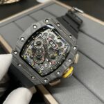 Best Richard Mille RM 11-03 Replica Watch For Men ?C Swiss Movement, Skeleton Dial, Carbon Fiber Case - Image 7